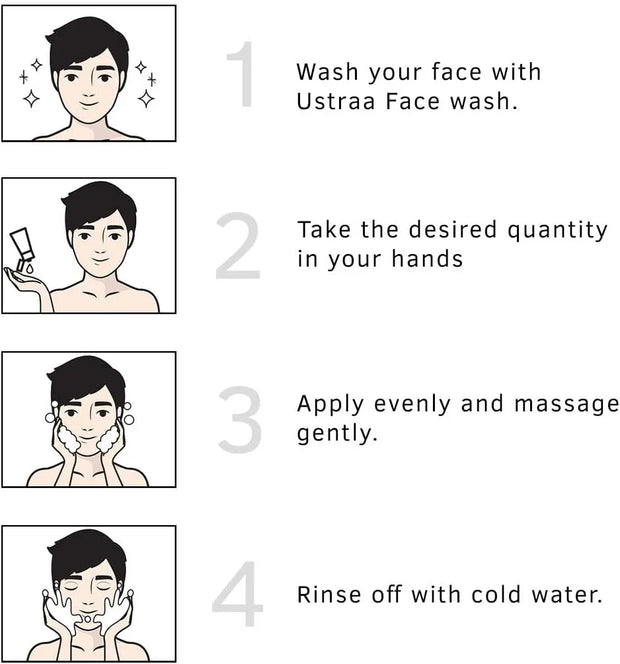 Men's Exfoliating Face Scrub - 100G - Featuring Activated Charcoal, Tahitian Volcanic Sand & Walnut Granules - Ideal for Skin Detoxification for All Skin Types