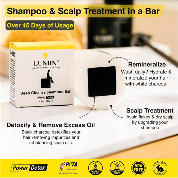 Nourishing Natural Solid Shampoo Bar for Healthy Hair